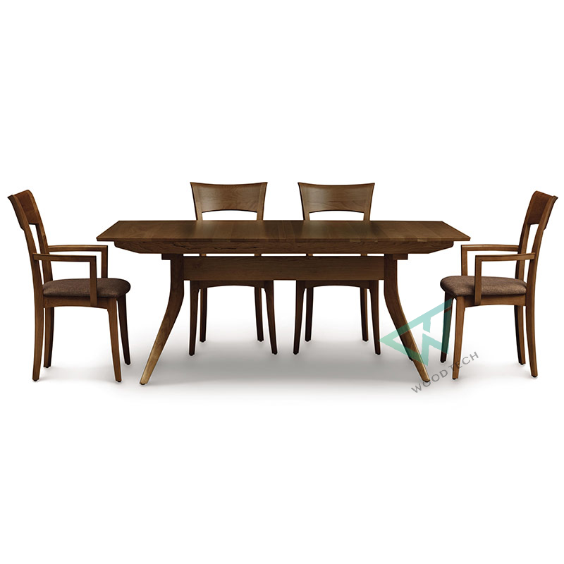 Ghế ăn gỗ óc chó hiện đại và thuận tiện ghe-an-go-oc-cho 2